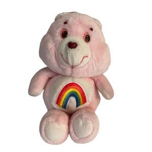 care bears vintage 1980's pastel pink EUC